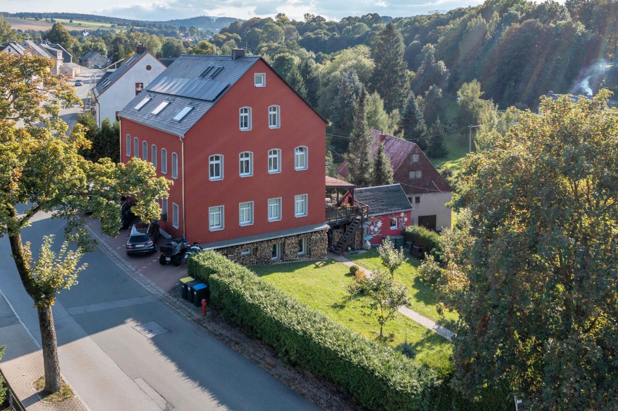 Gemuetliche Ferienwohnungen Im Erzgebrige Sehma Bagian luar foto